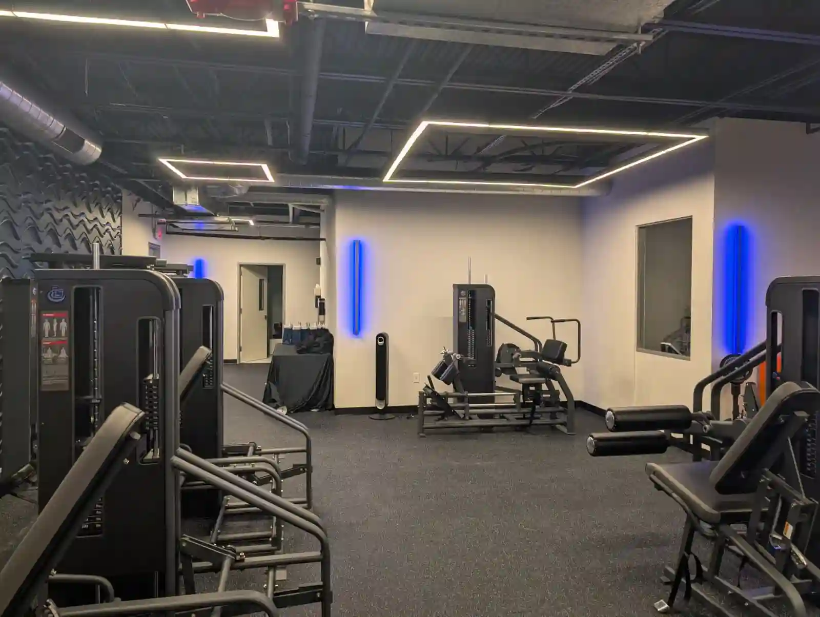 GYM lights installation